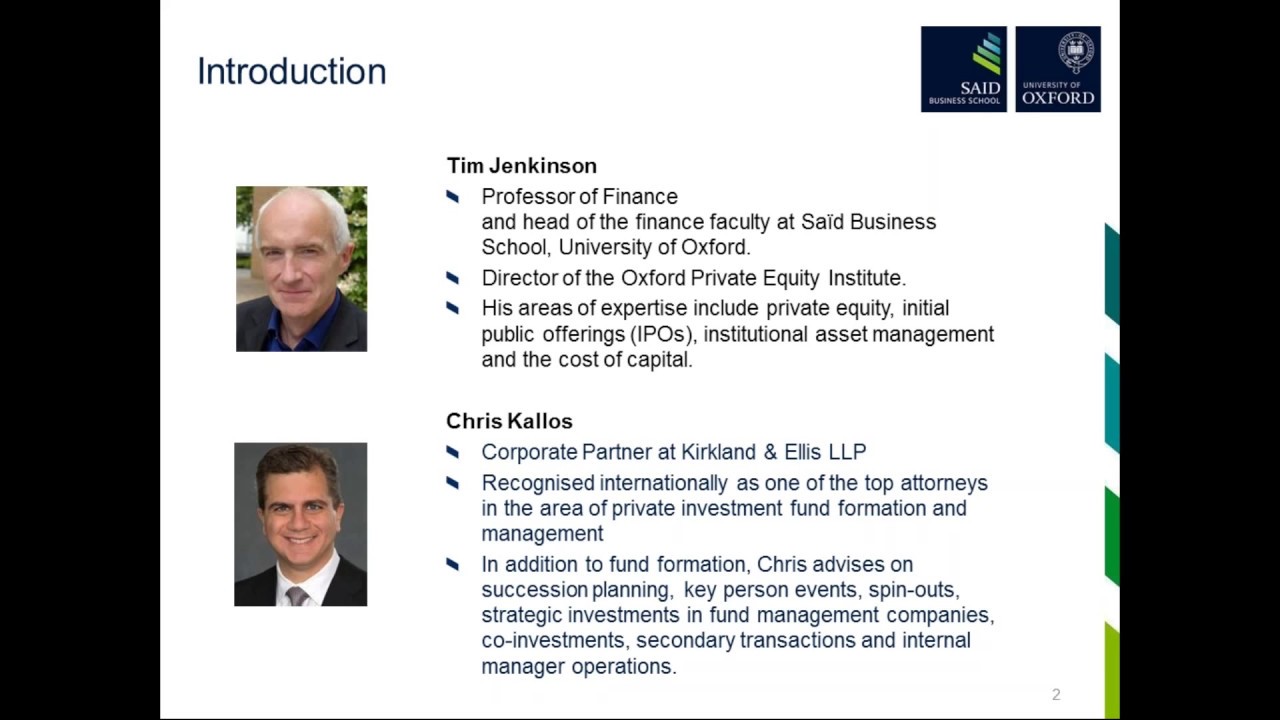 Webinar - Recent Private Equity Fund Developments