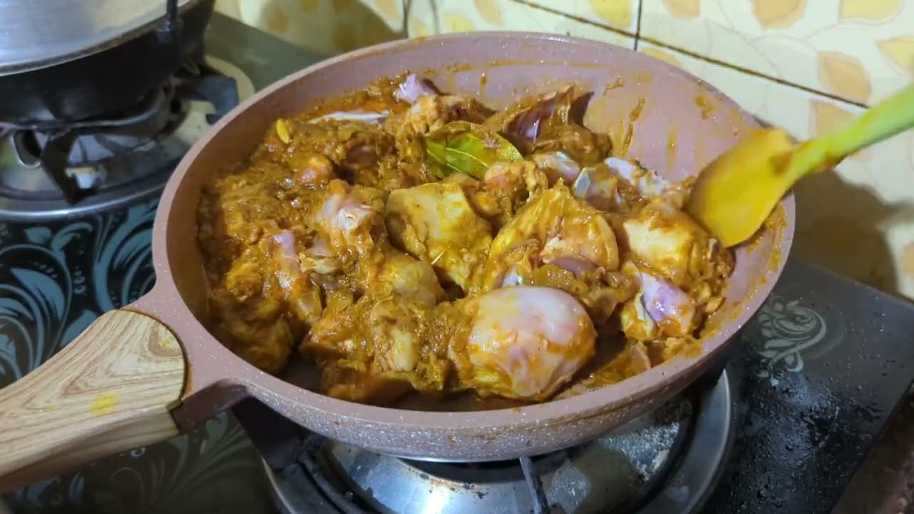 ঝাল ঝাল মুরগি ভুনা!  স্পেশাল মুরগি!! 