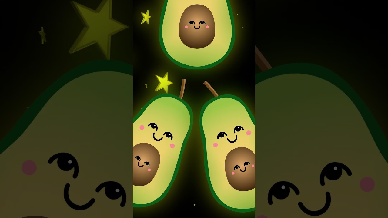 Meet The Happy Avocado Family! 🥑🥑🥑 Baby Sensory Video