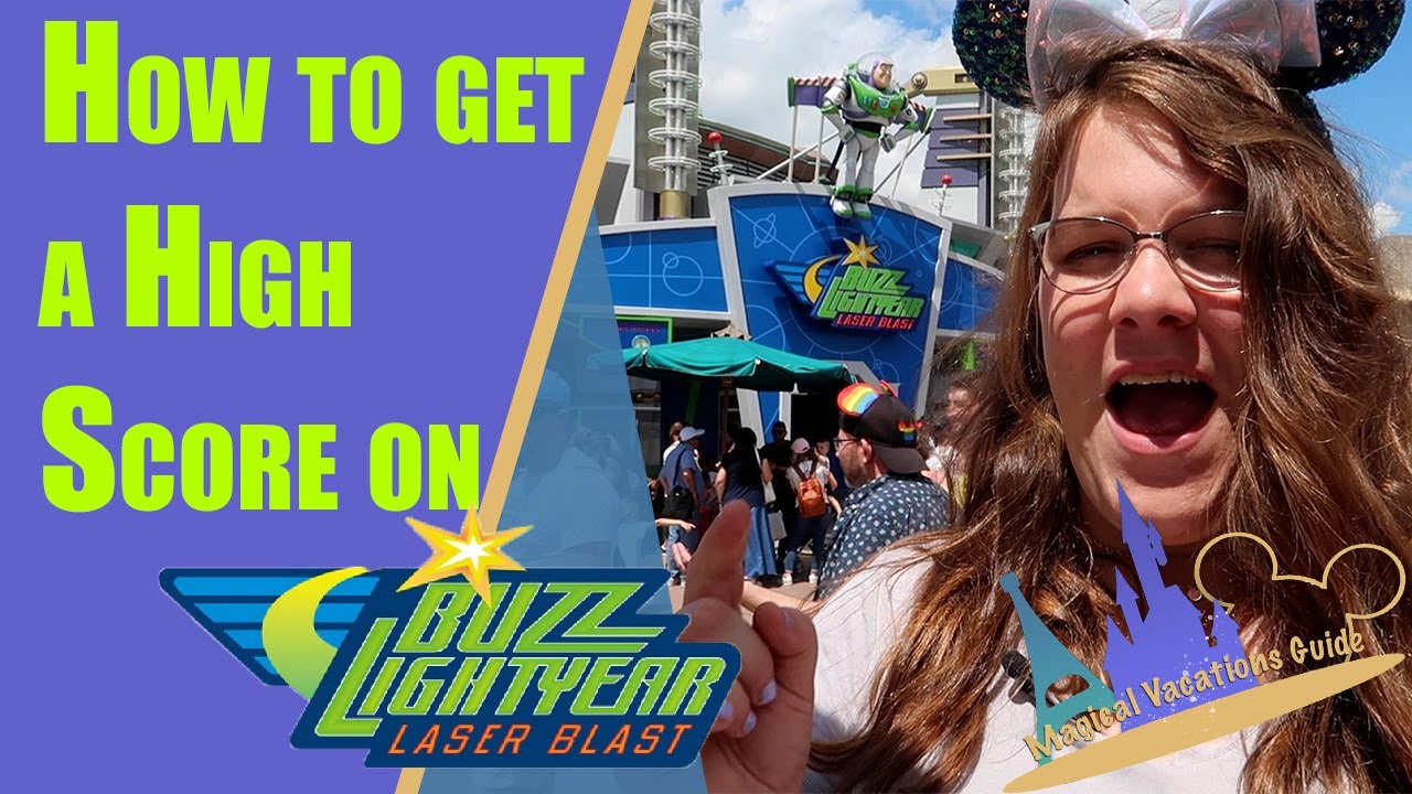 Get the highest score on Buzz Lightyear Laser Blast | 9 TIPS! | Disneyland Paris