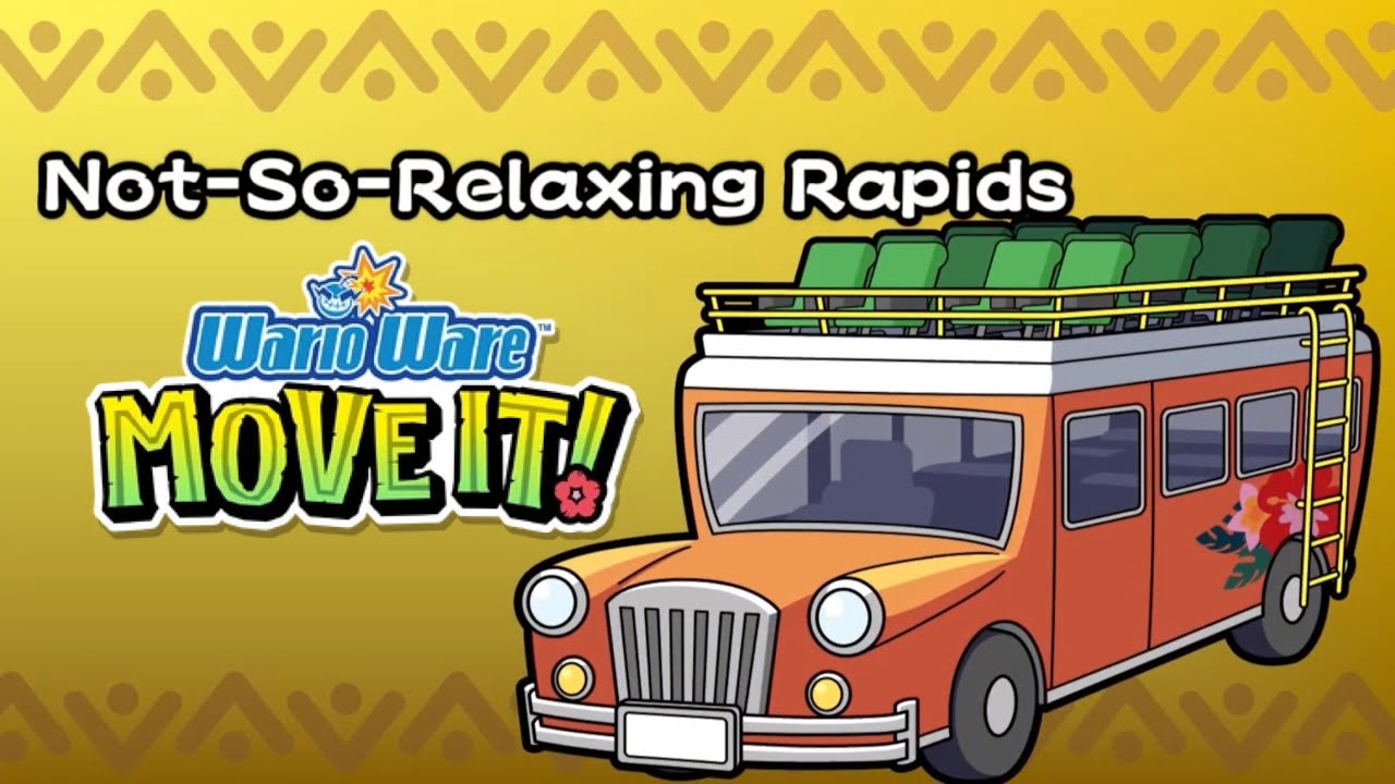 WarioWare: Move It - Story Mode: Not-So-Relaxing Rapids