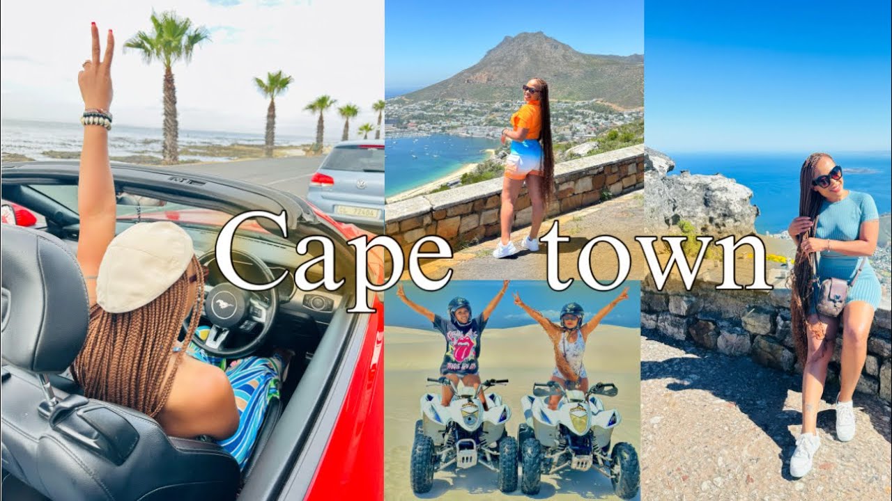 FIRST TIME IN CAPE TOWN SOUTH AFRICA!Part 1/QUAD BIKING/TABLE MOUNTAINS/SUNSET CRUISE