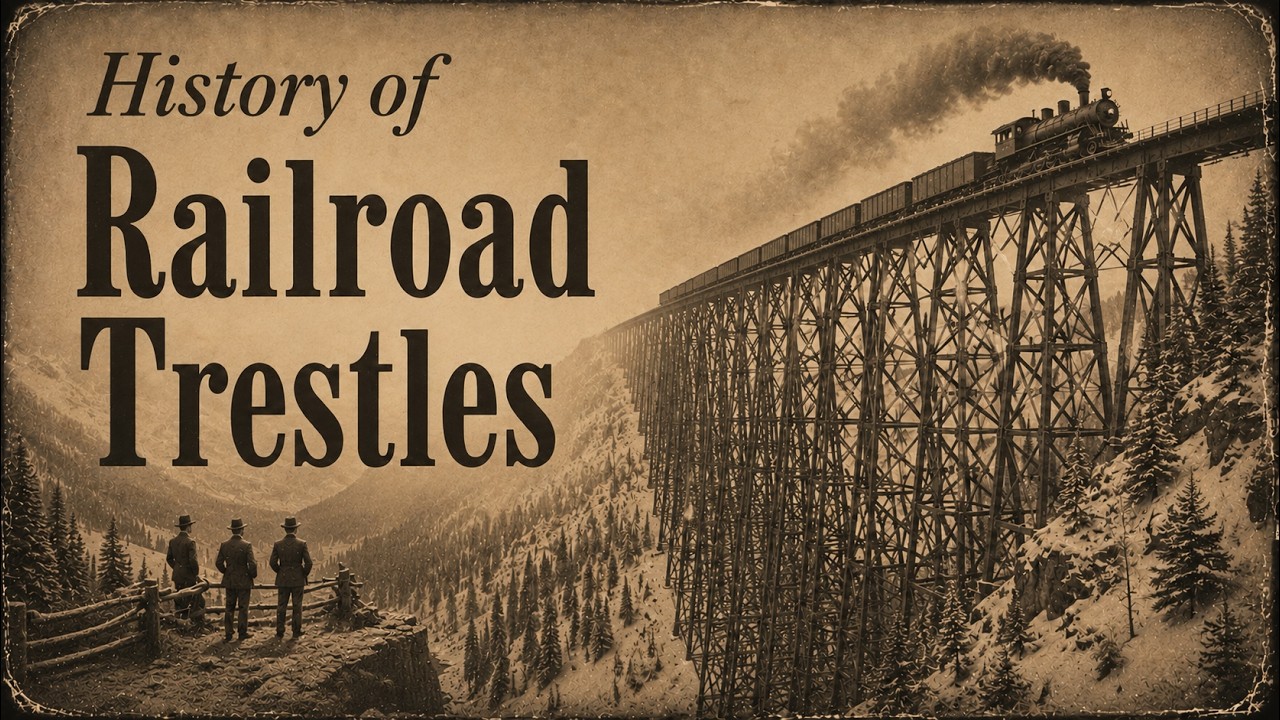 The History of Railroad Trestles &mdash; Why America Built 200-Foot Bridges Entirely From Wood