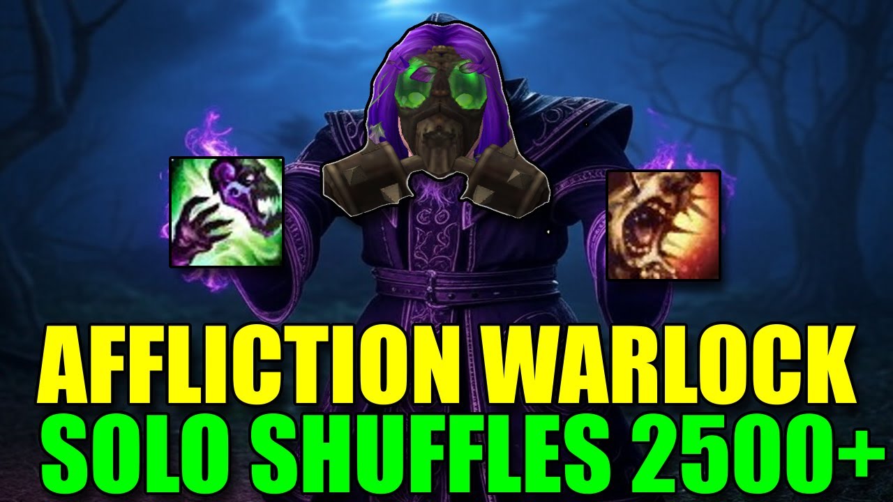 AFFLICTION IS MOST INSANE WARLOCK SPEC RIGHT NOW | 11.0.7 The War Within PvP