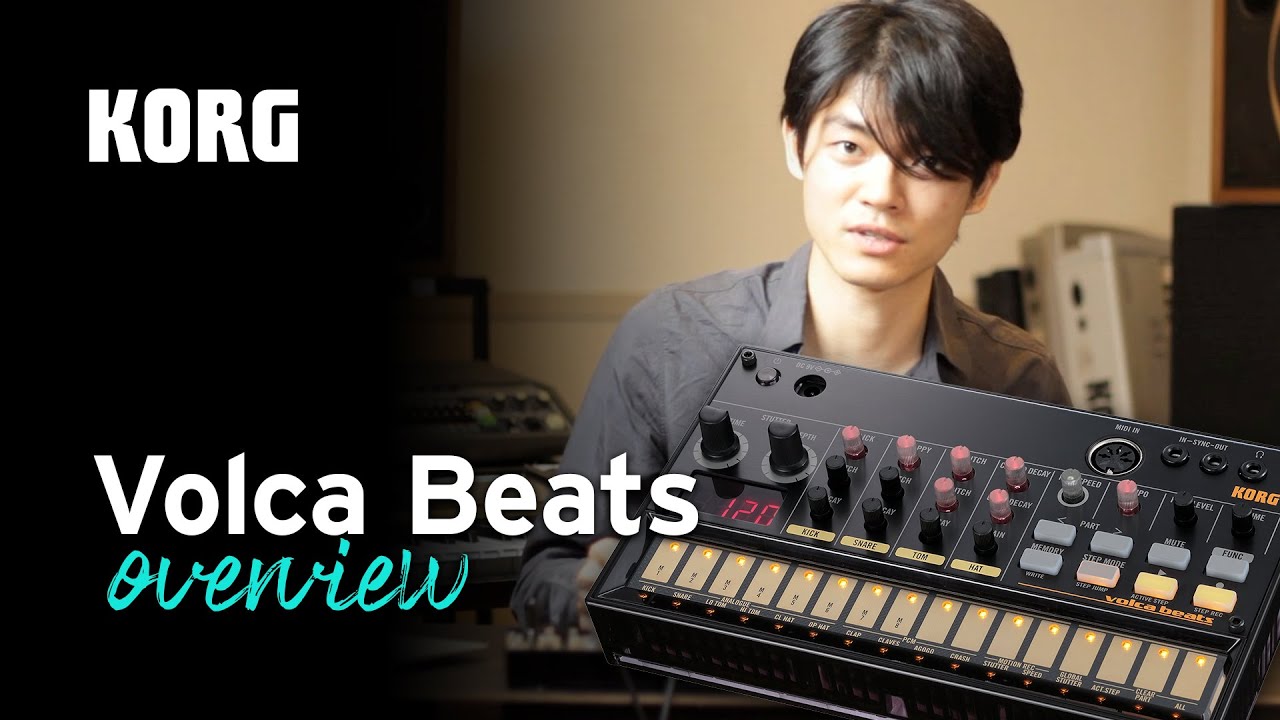 Korg Volca Beats overview with Tatsuya Takahashi