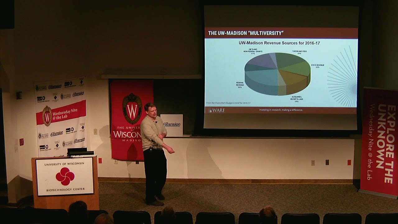 CALS Discoveries Seminar.  Wis Alumni Research Foundation. Kevin Walters.  2018.02.26