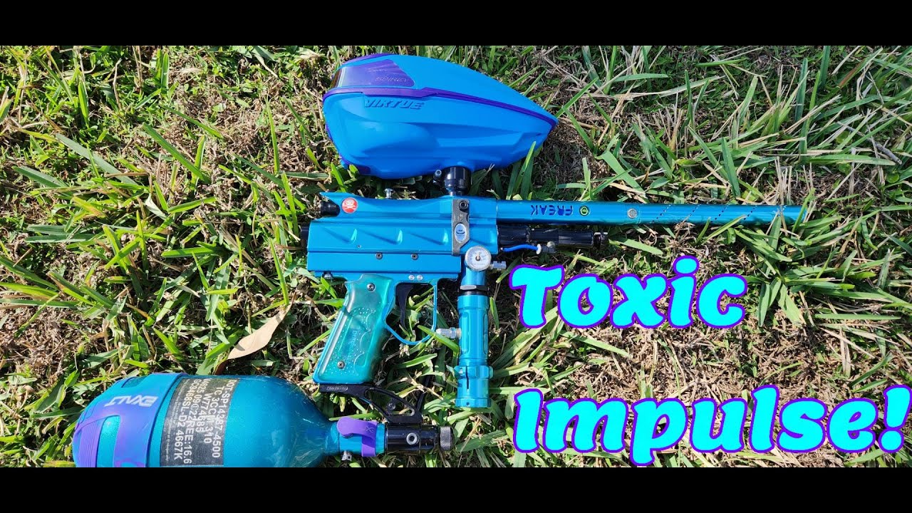 Toxic Impulse Paintball Gun | Old School Paintball Gun Review