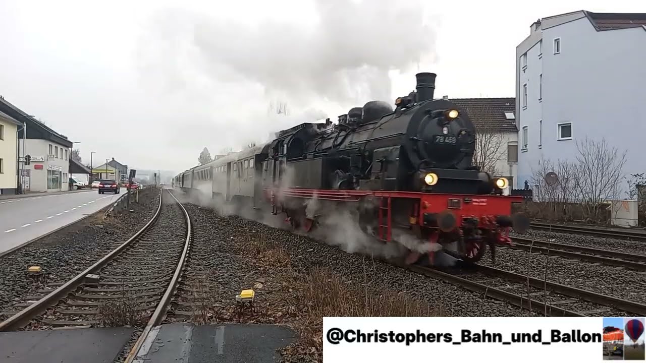 Br 78 468 & V160 002 nach Winterberg am 14.02.26