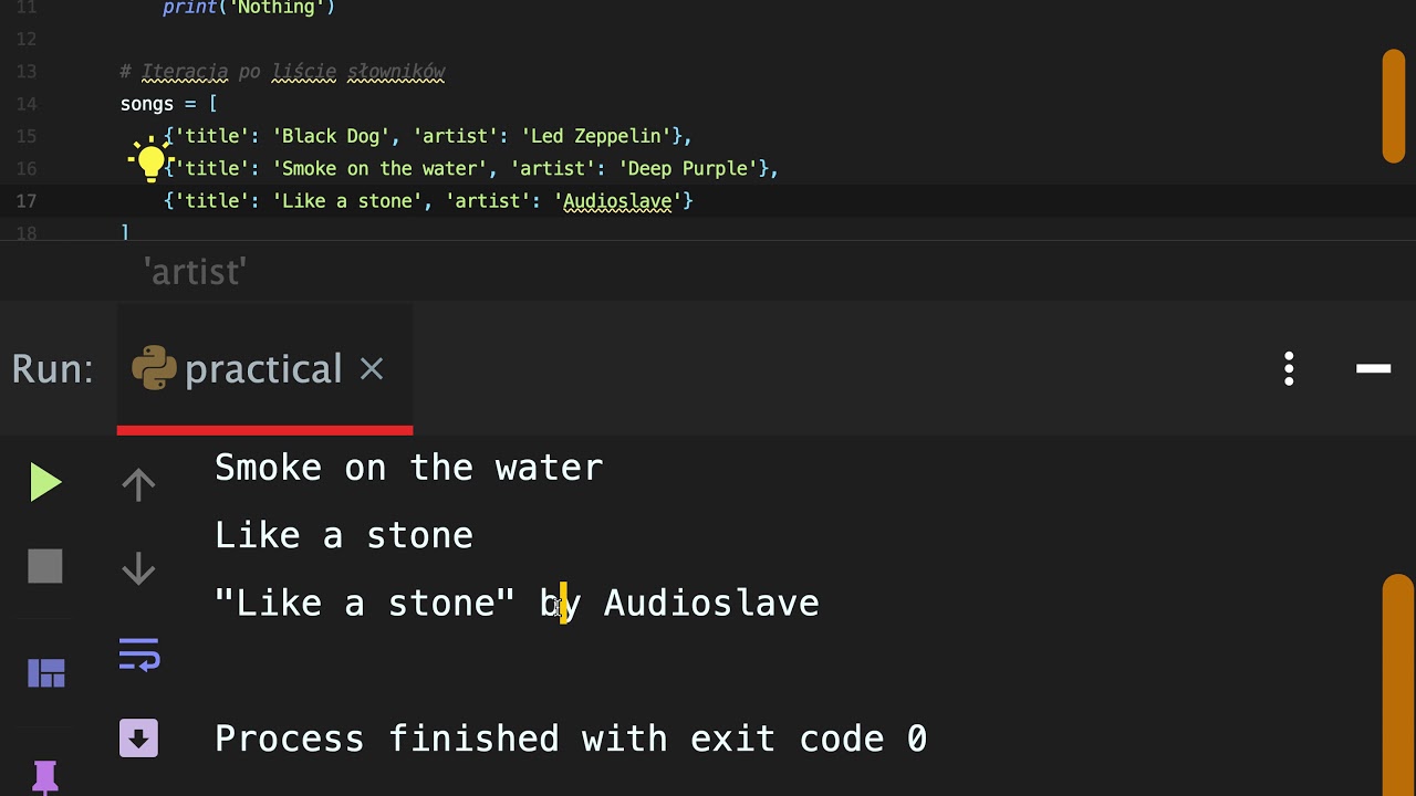 Python 6 - praktyczne przykłady 1