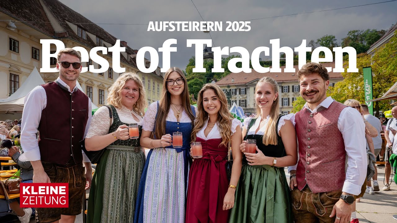 Best of Trachten | Aufsteirern 2025 in Graz