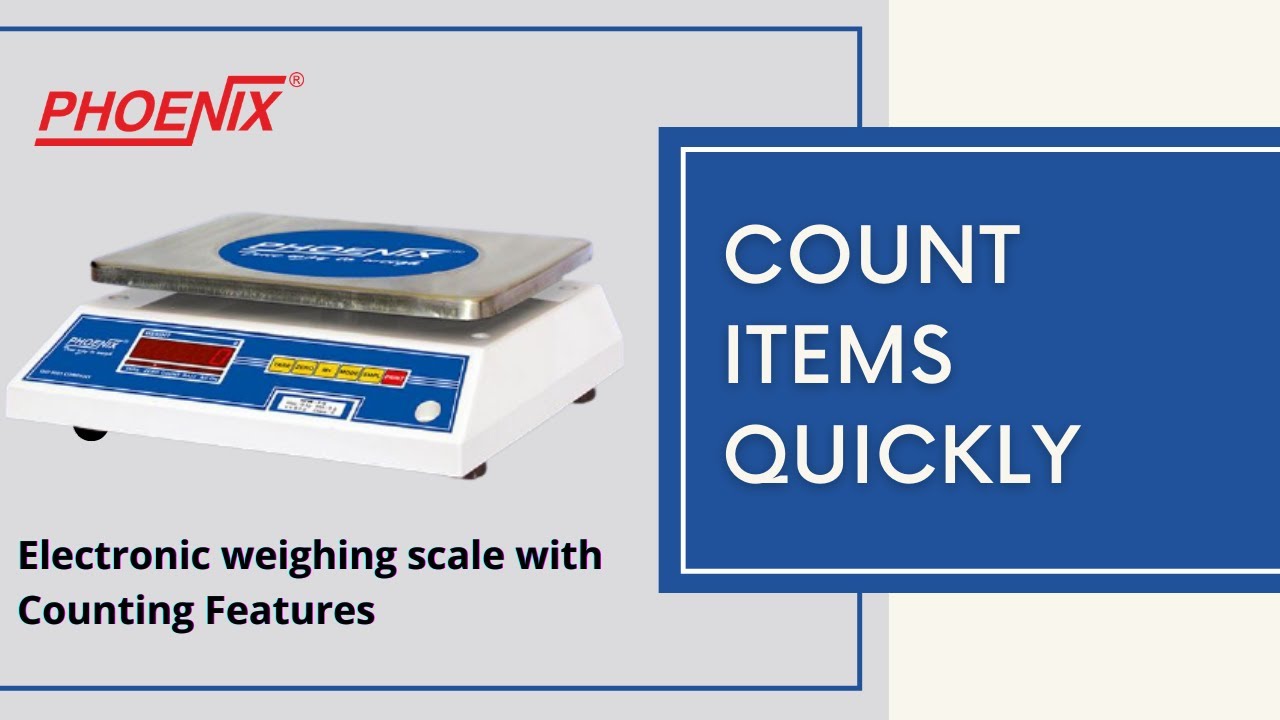 Count Mode in PHOENIX Weighing Scale