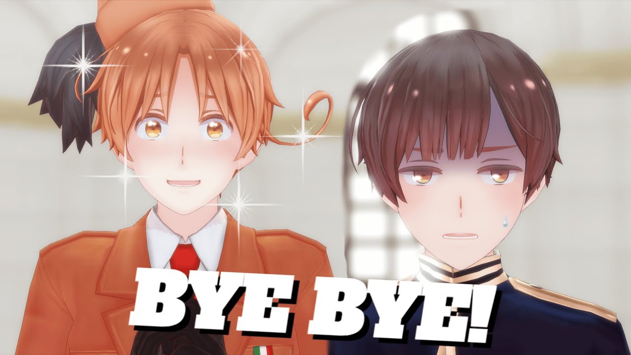 【APヘタリアMMD】Bye Bye【お花組 + 英】