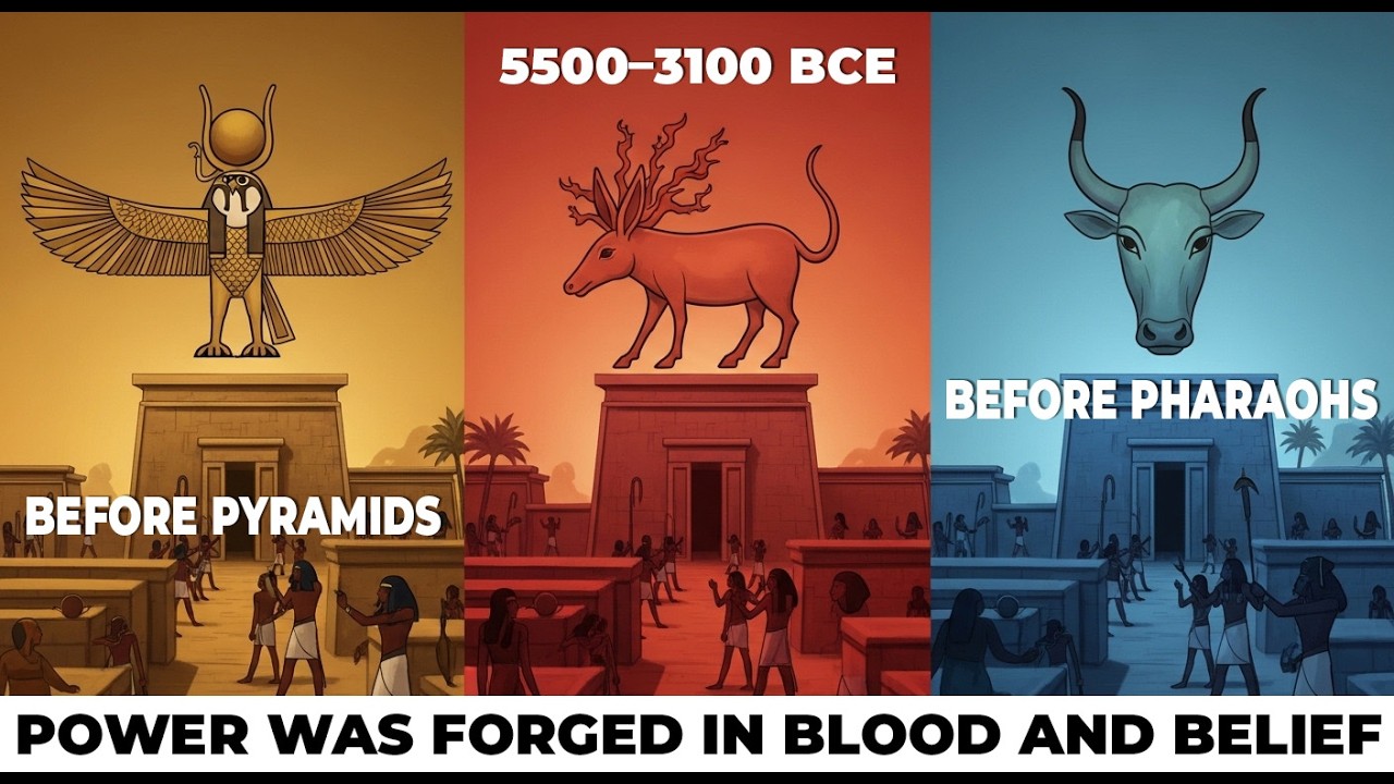 THE BIRTH OF THE FIRST GOD-KING: The Violent Creation of Ancient Egypt (5500–3100 BCE)