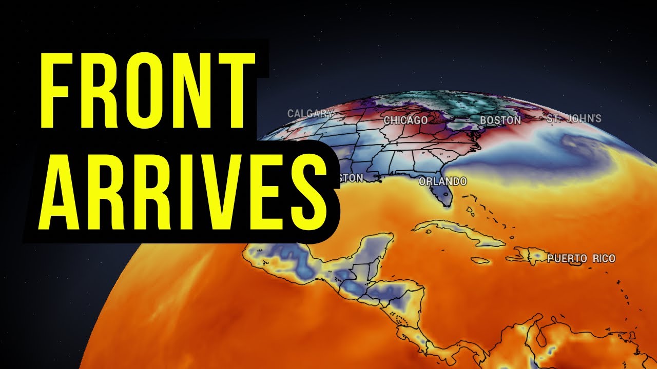 Cold Front Arrives...
