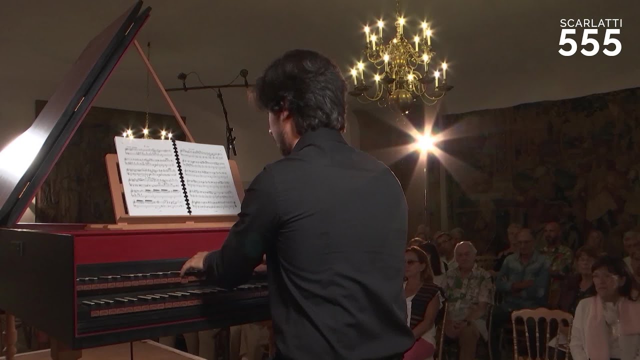 Scarlatti : Sonate pour clavecin en Ut Majeur K 513, par Cristiano Gaudio - #Scarlatti555