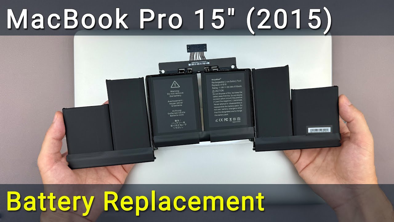 Не заряжается батарея MacBook Pro 15 2015? Инструкция по самостоятельной замене аккумулятора