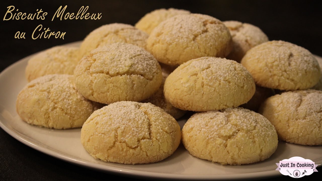 Recette de Petits Biscuits Moelleux au Citron