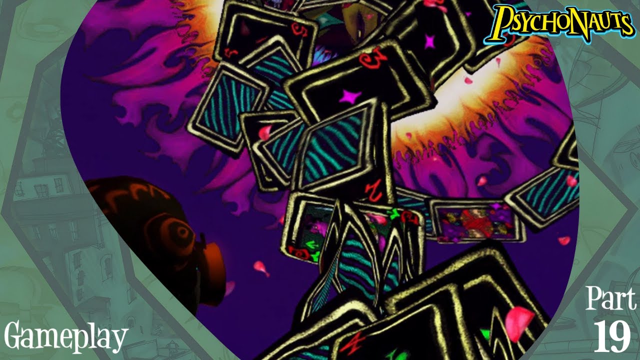 EDGAR TEGLEE'S QUEEN CARDS | Psychonauts | Gameplay (Part 19)