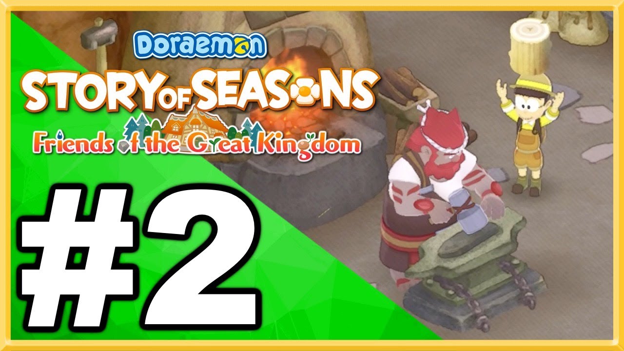 Doraemon Story of Seasons: Friends of the Great Kingdom WALKTHROUGH LET'S PLAY GAMEPLAY - Part 2