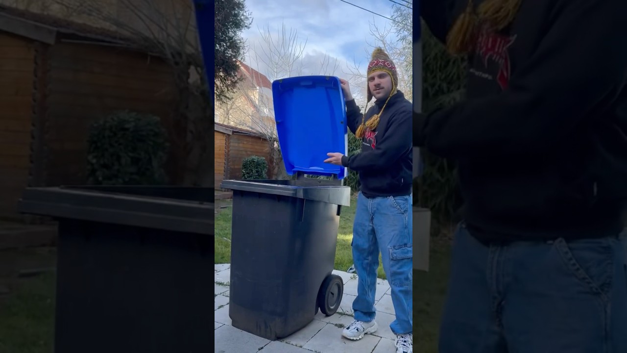 Je fais une surprise aux &eacute;boueurs