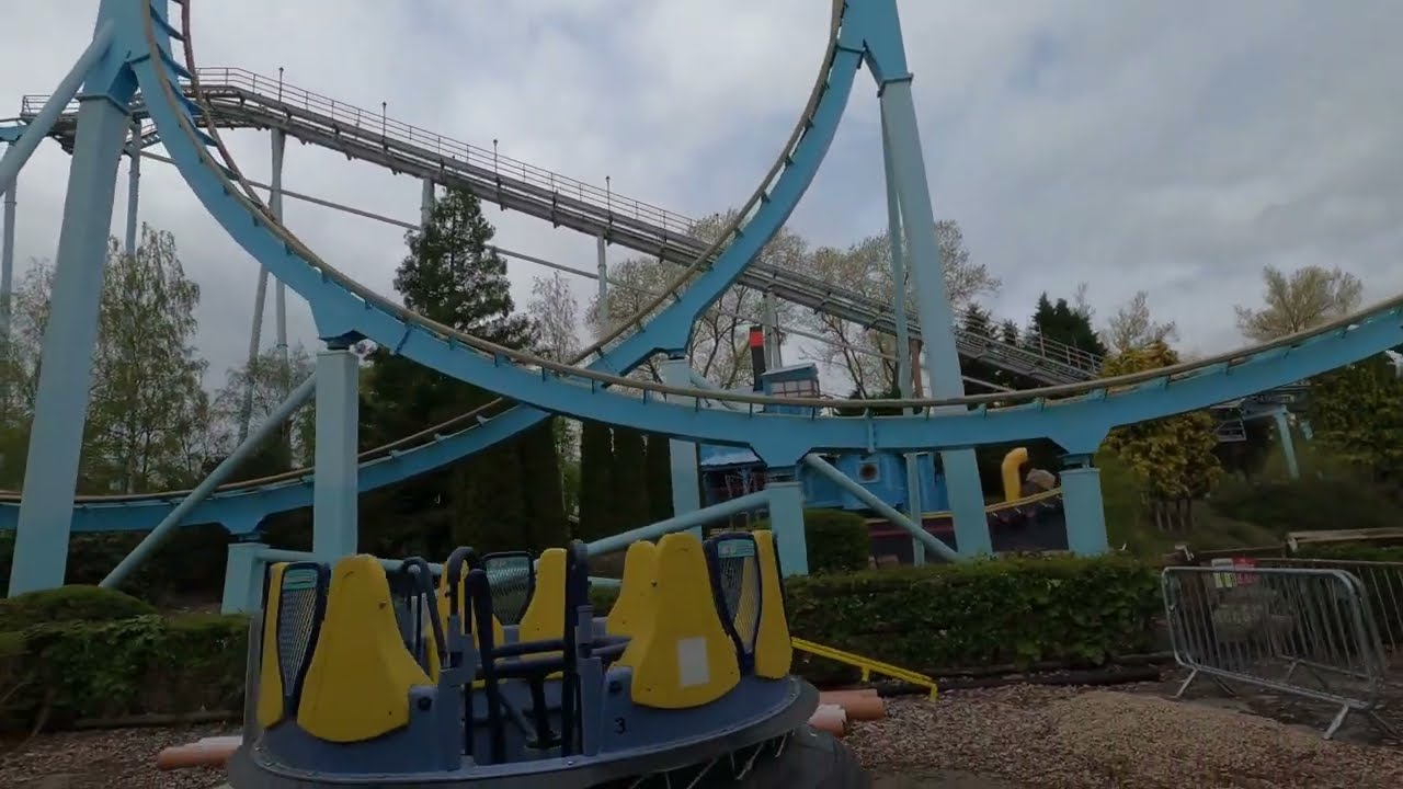 Drayton Manor Polperro Express Train Ride Pov April 2023 4K