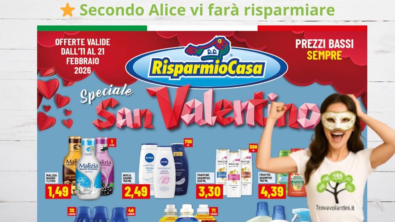 Volantino Risparmio Casa dall&rsquo;11 al 21 febbraio 2026 #anteprima