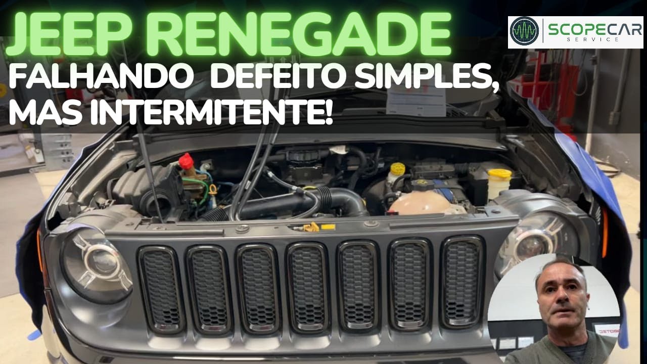 Jeep Renegade falhando , defeito simples mas intermitente , cuidado !!!