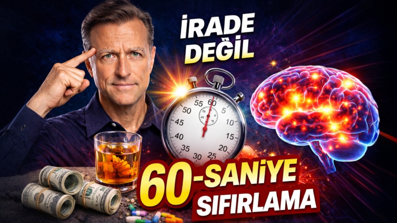 Bağımlılık Dürtüsünü 60 Saniyede Durdurun | Dr. Berg Türkçe