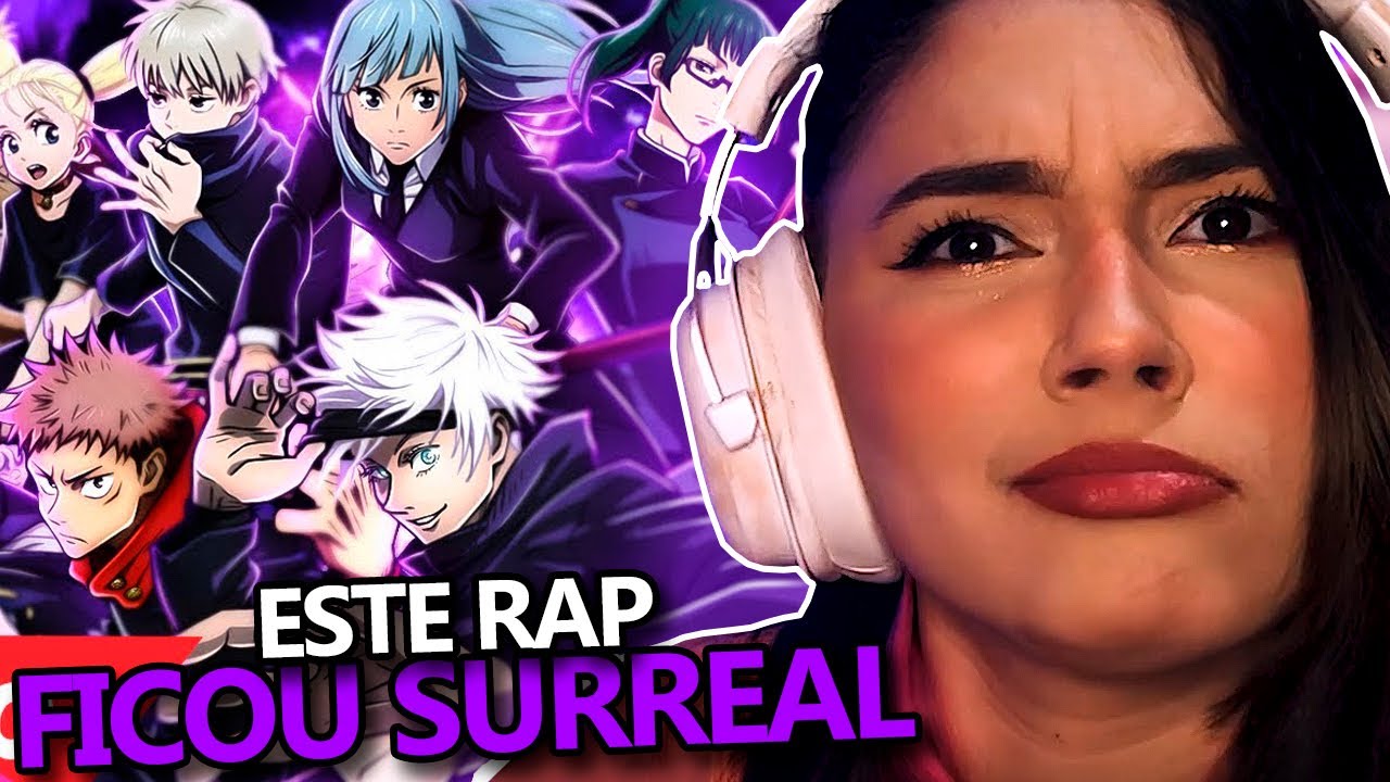 REACT Rap dos Feiticeiros Jujutsu - PROTEGER O MUNDO | JKZ