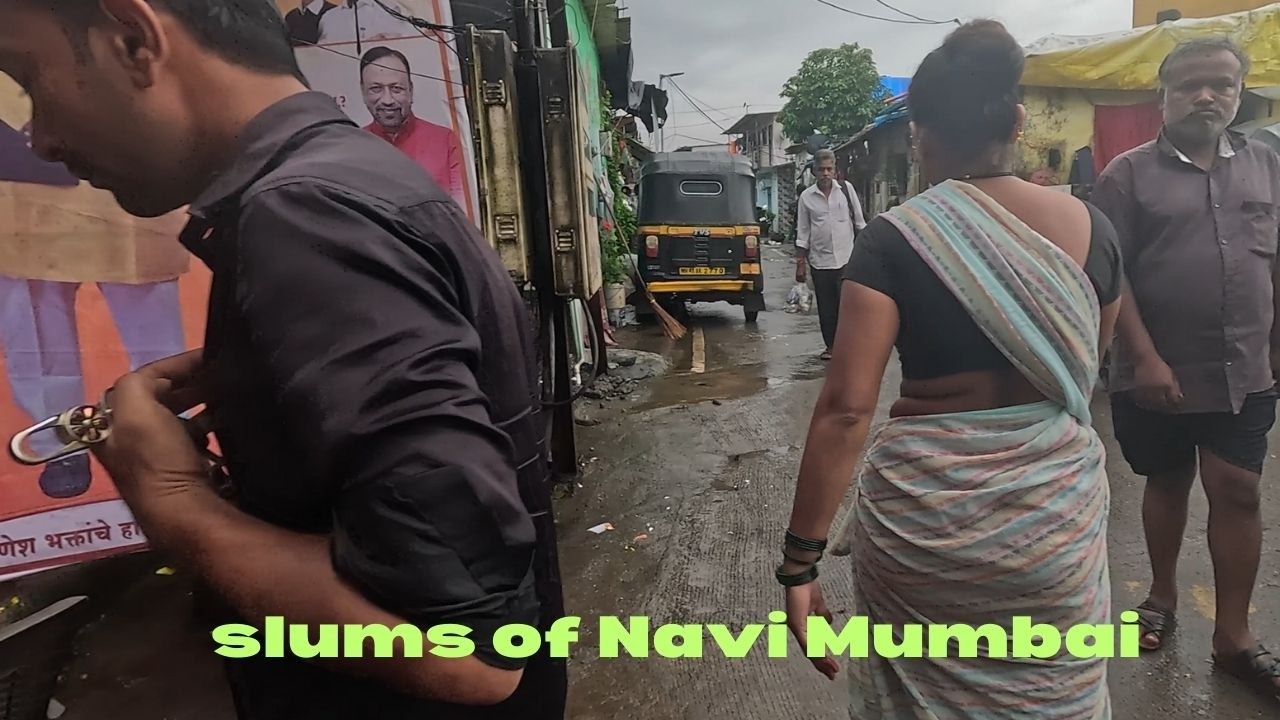 Walking Through Mumbai Slums in the Rain 4k | Bombay Walker