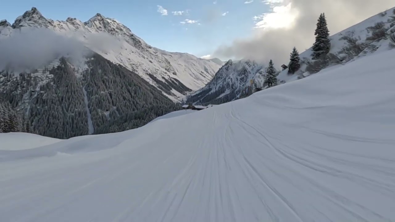#4 Ski fahren gargellen 2.er Lift