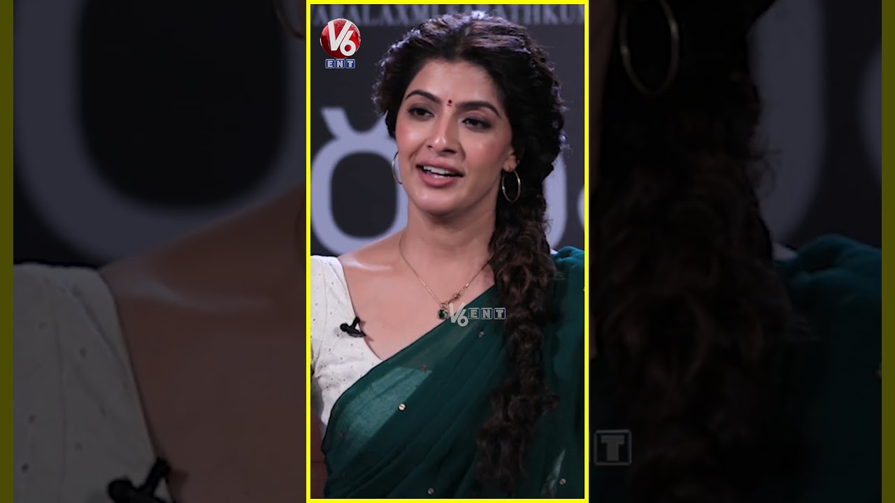 25 రోజుల్లోనే సినిమా తీసినం | Varalaxmi Sarathkumar Interview | Teenmaar Chandravva | V6ENT