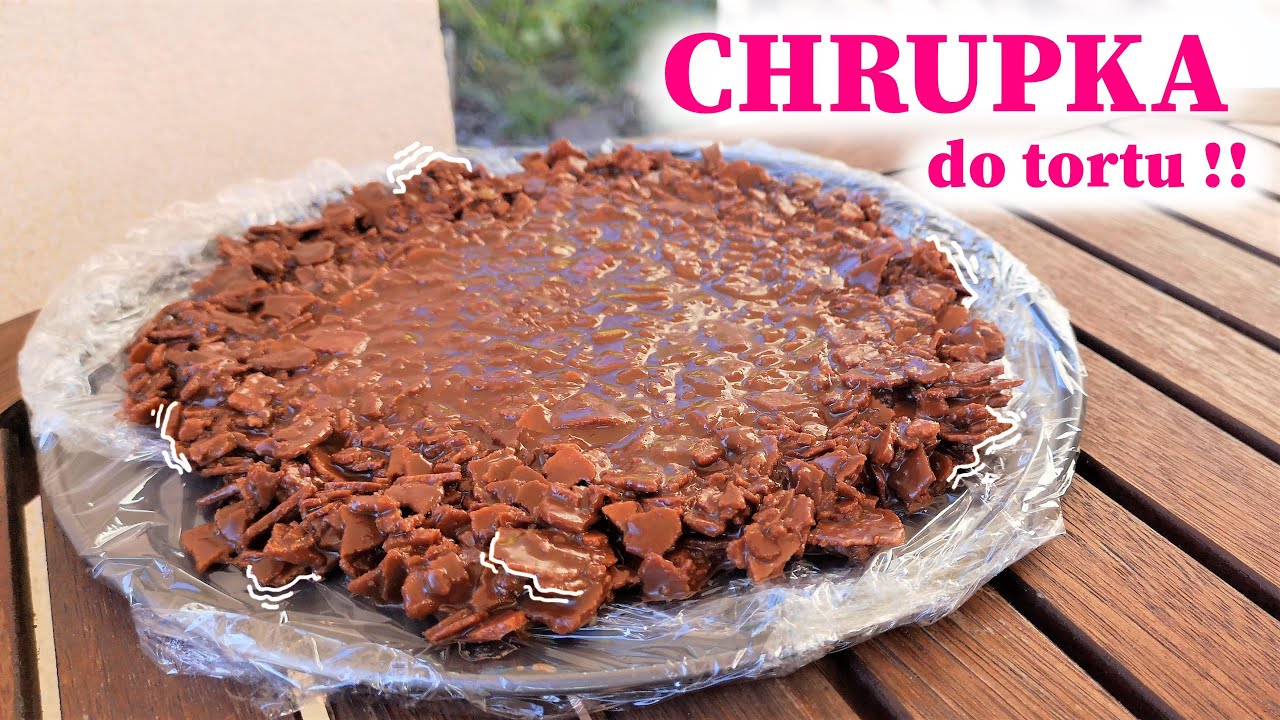 Chrupka czekoladowa- łatwa w krojeniu🍫🥜 #chrupka #chrupkadotortu #prażynkafrancuska prażynka