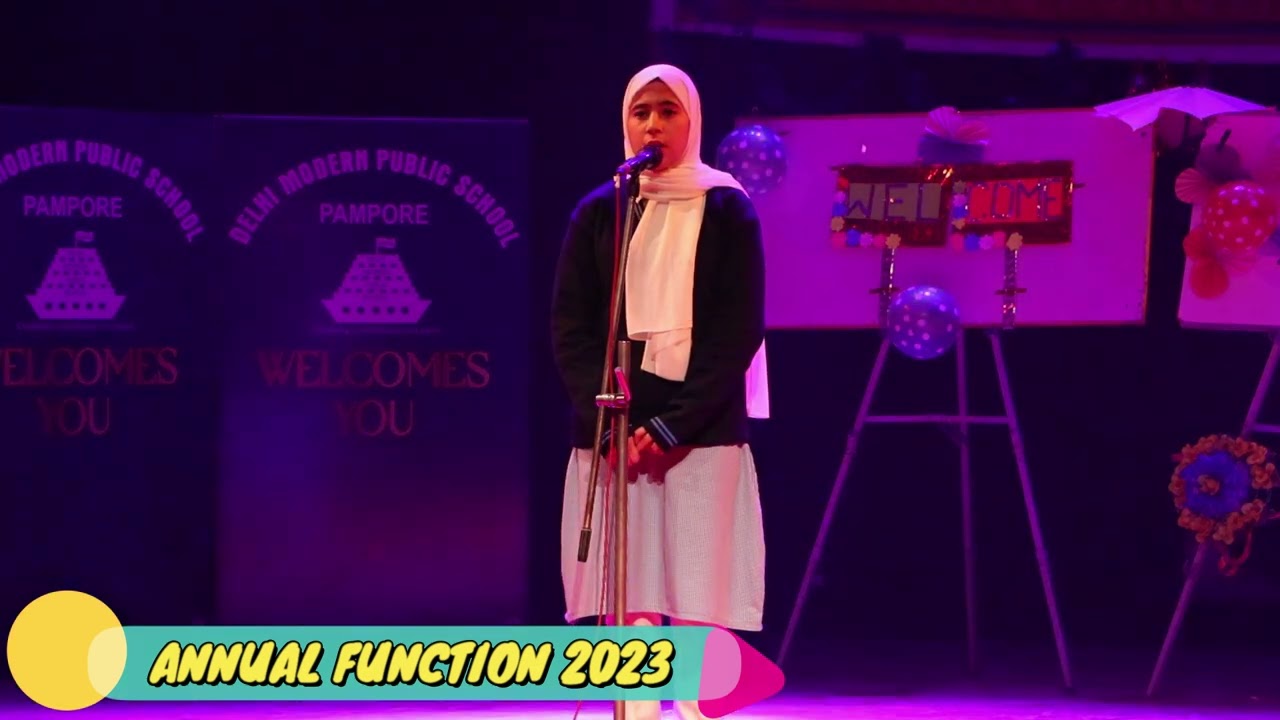 Annual Day 2023 Celebrated by DMPS Pampore at Tagore Hall Sgr. 