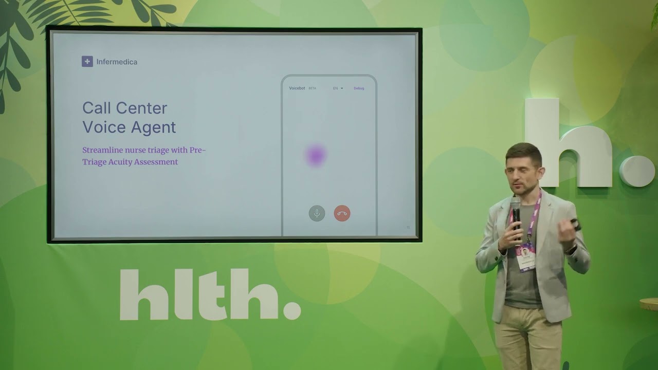 Big announcement from Infermedica's CEO at HLTH Europe 2025
