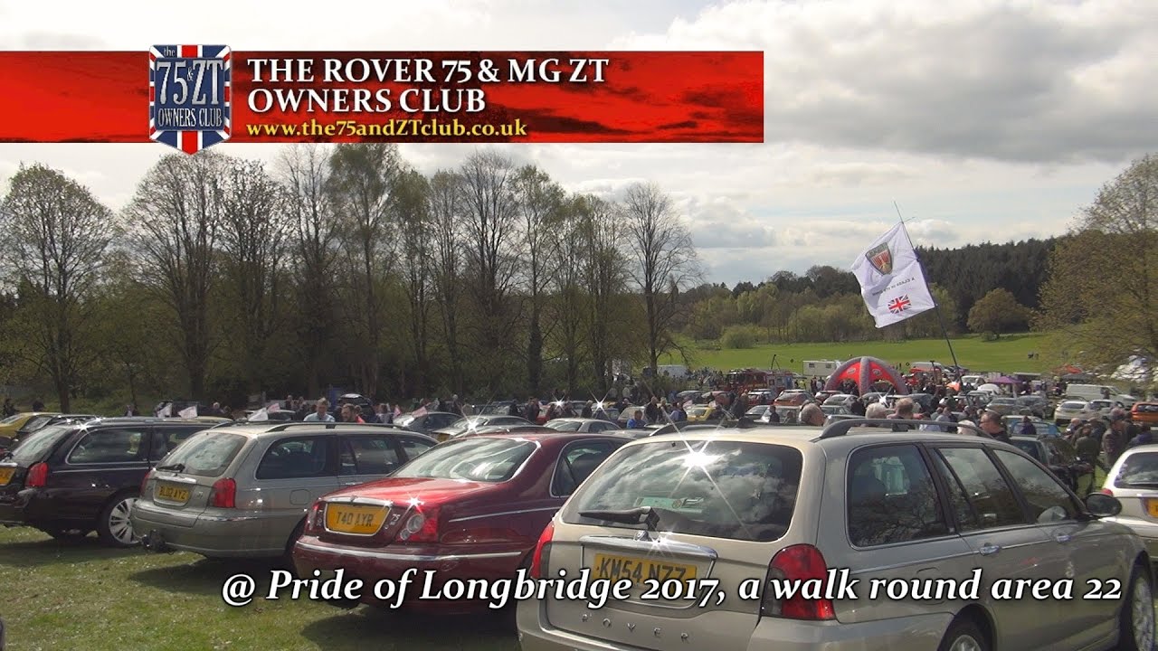 The Rover 75 & MG ZT Owners Club @ Pride of Longbridge 2017