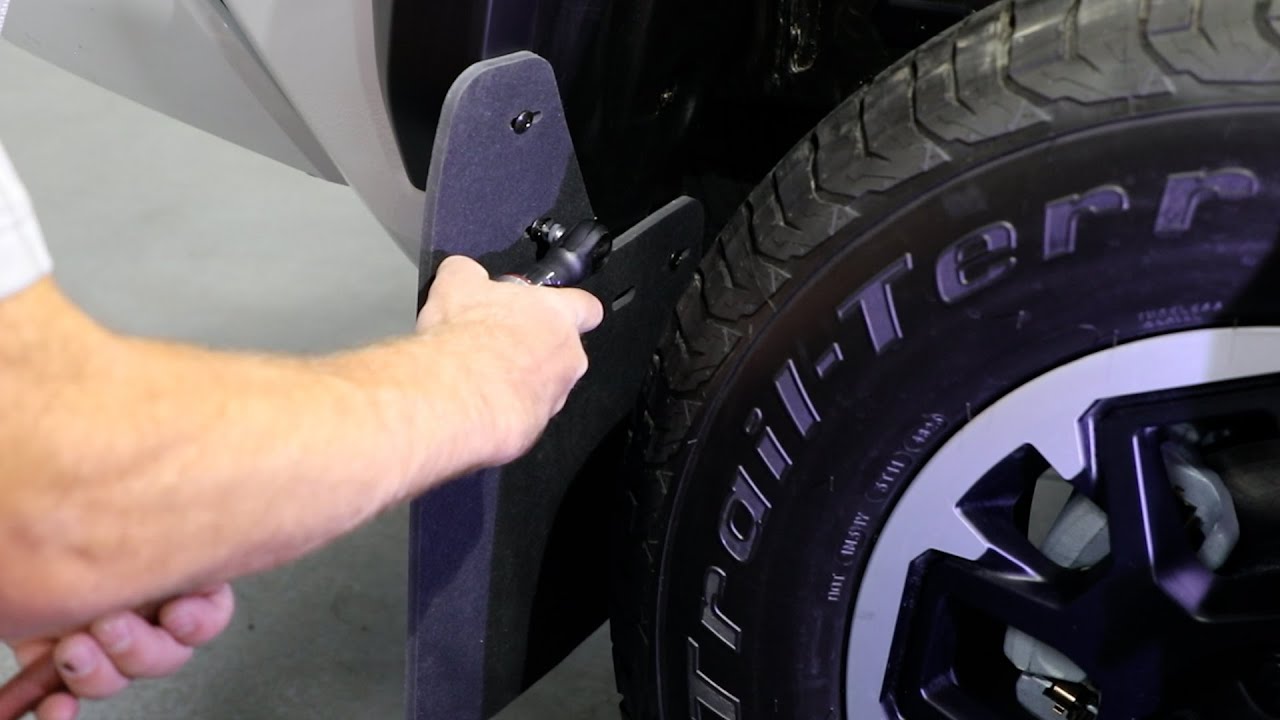 2024-ON Toyota Tacoma - Rear ROCKSTAR&trade; Splash Guard Mud Flap Install Video