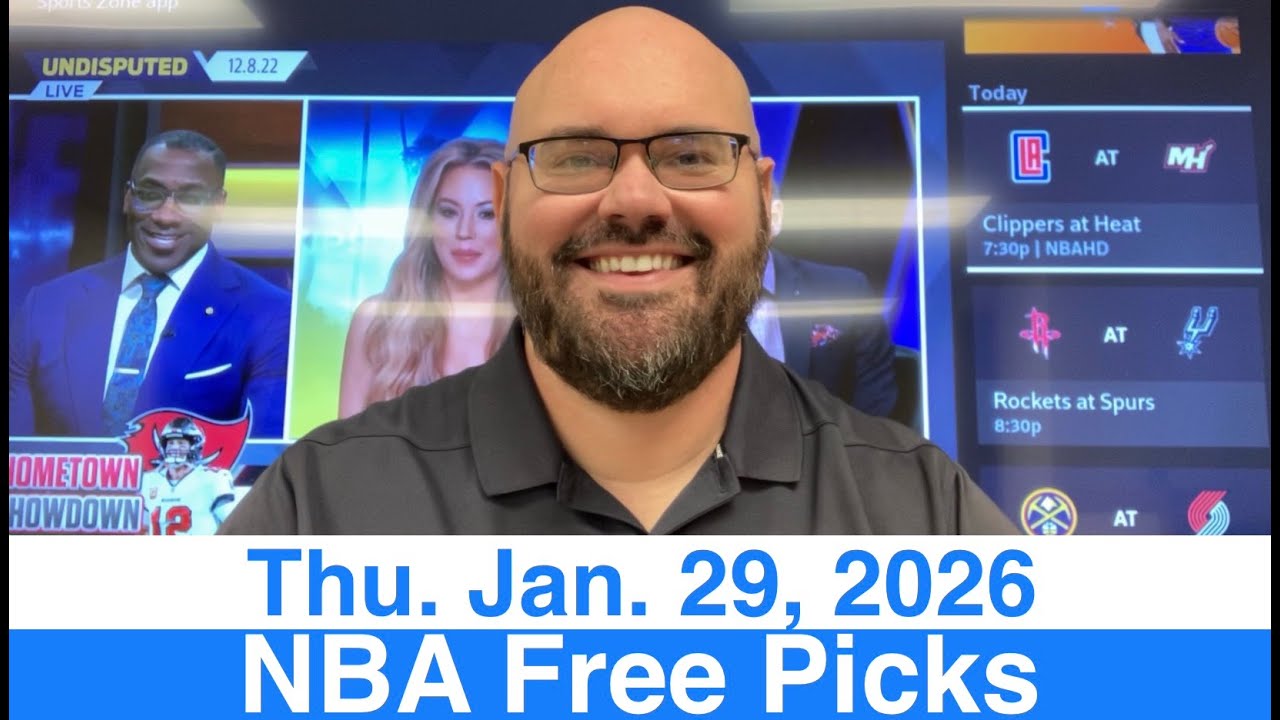 NBA Picks (1-29-26) Thursday Basketball Sports Betting Predictions - Today's Daily Free Plays & Odds