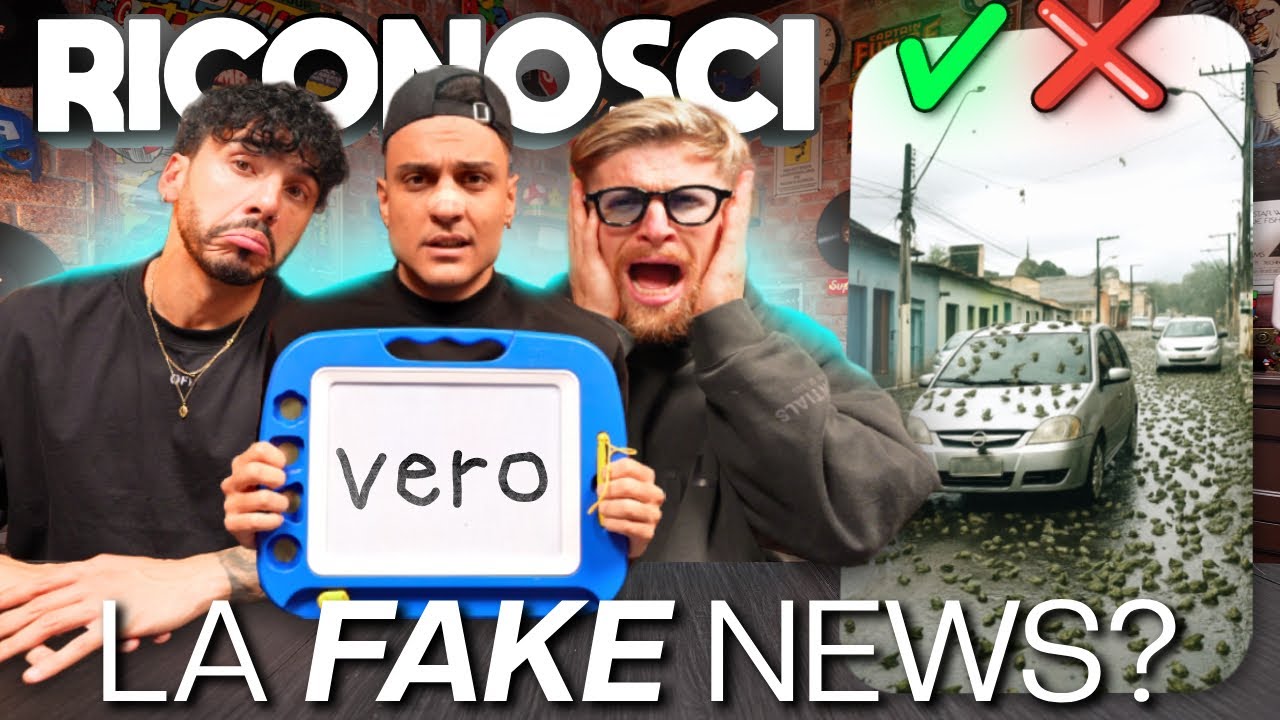 TRUE OR FALSE? - GUESS THE FAKE NEWS with Riccardo Dose and Dadda
