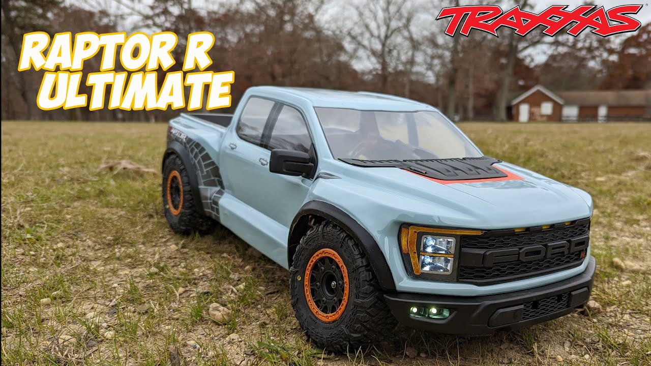 Traxxas Raptor R Ultimate Build Project Test Run