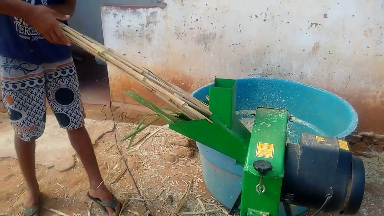 Triturador TRF 400F Trap!! Moendo Campim!!