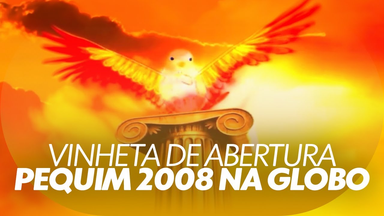 Vinheta de abertura da transmissão dos Jogos Olímpicos Pequim 2008 na Globo