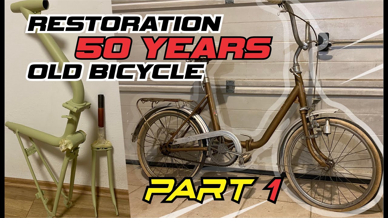 Restoration 50 Years Old Bicycle | ROG Pony | part 1/2