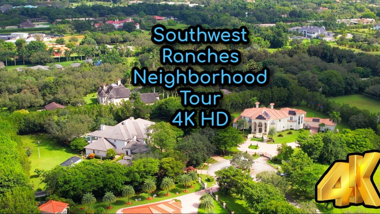 Southwest Ranches in 4K | Broward County | Florida | Neighborhood Tour