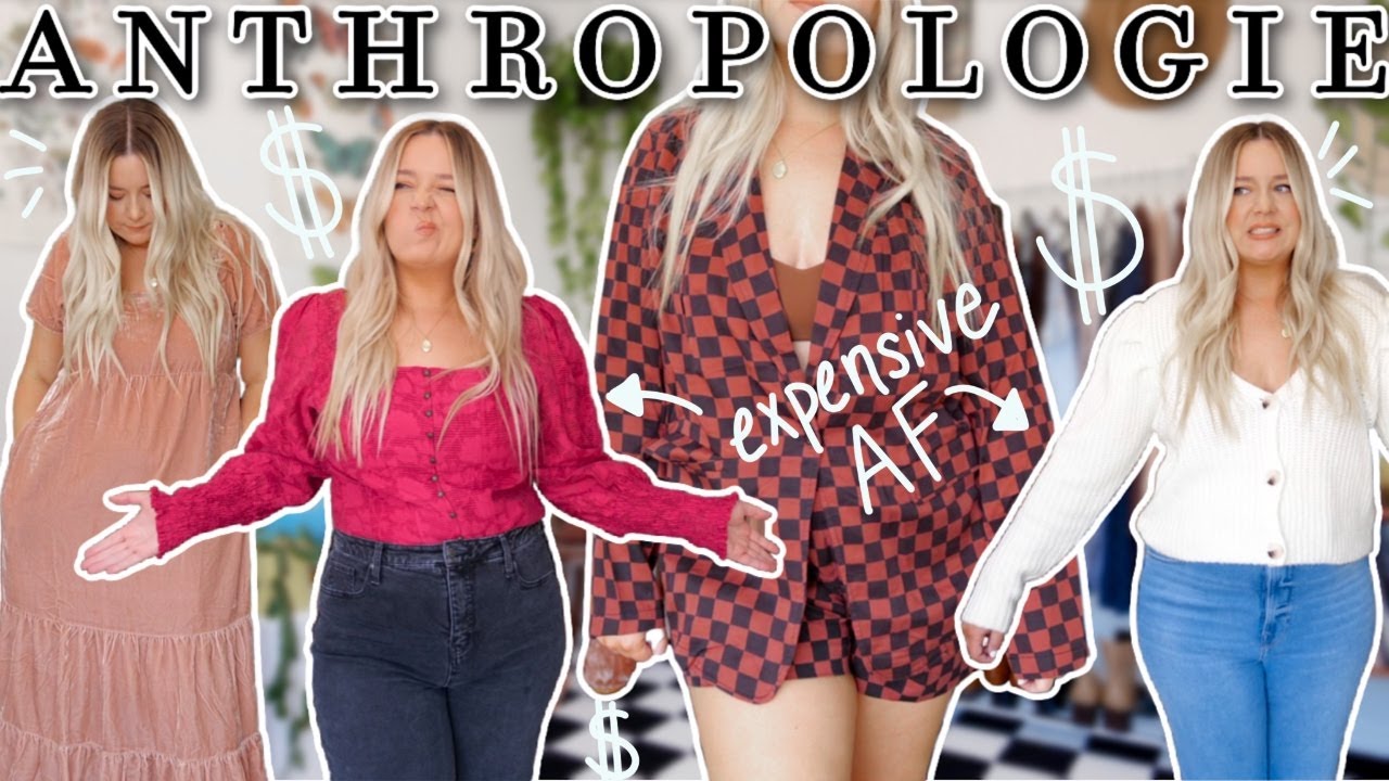 size 16 girl tries ANTHROPOLOGIE for the first time (is it worth it?)