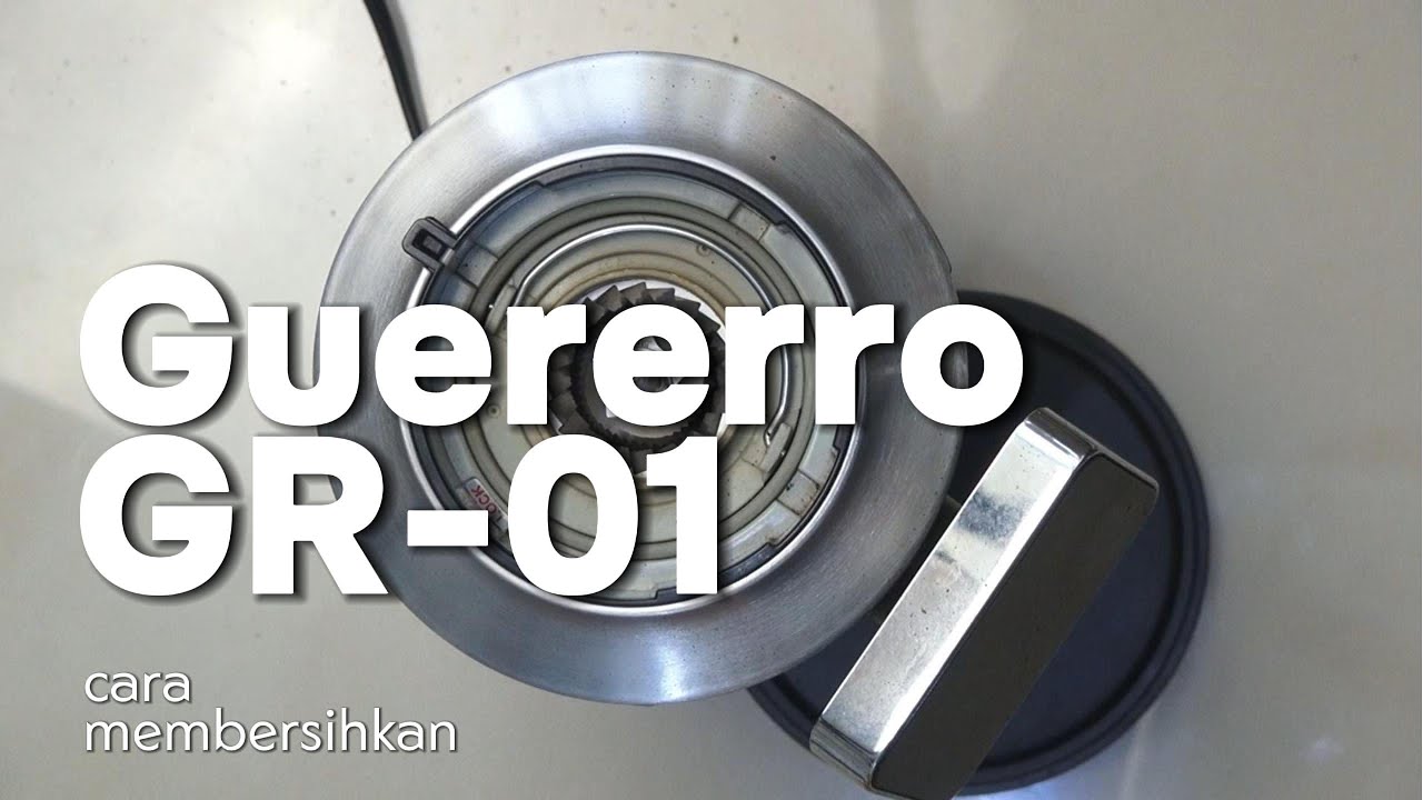 Cara membersihkan burr grinder guererro GR-01 #coffeegrinder #minumkopi #espresso #pekanbaru