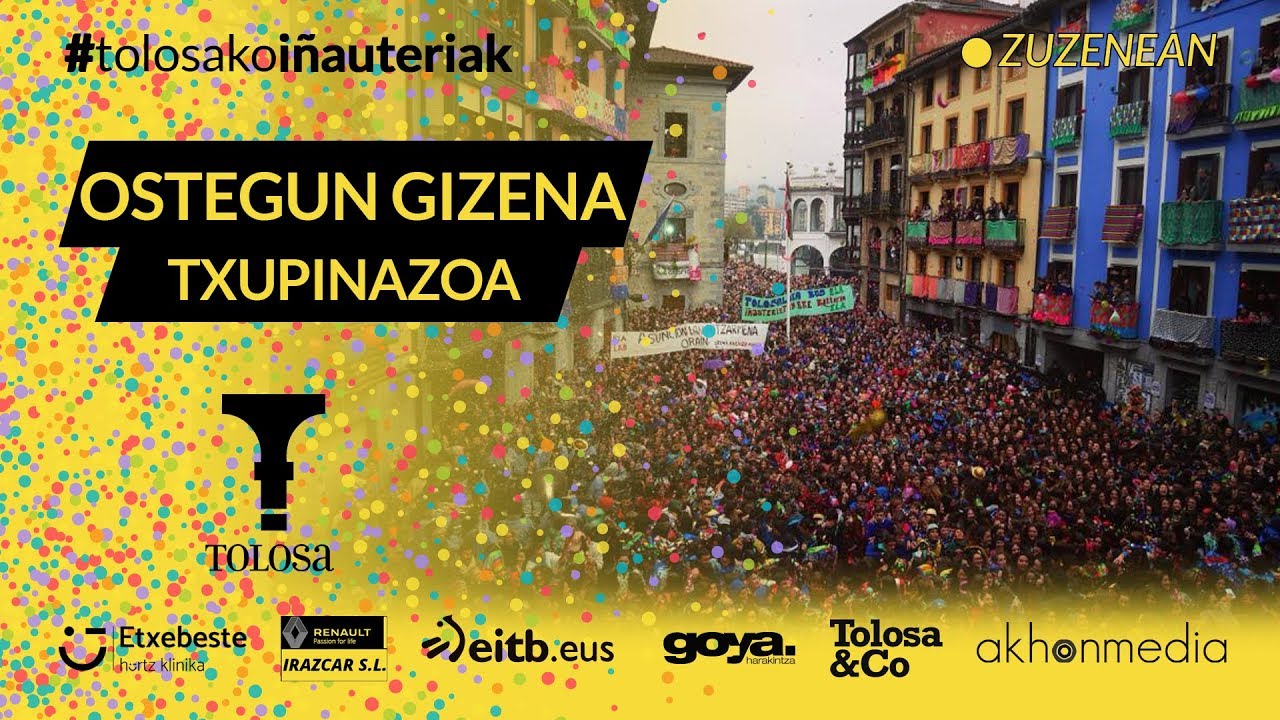 Ostegun Gizena, zuzenean