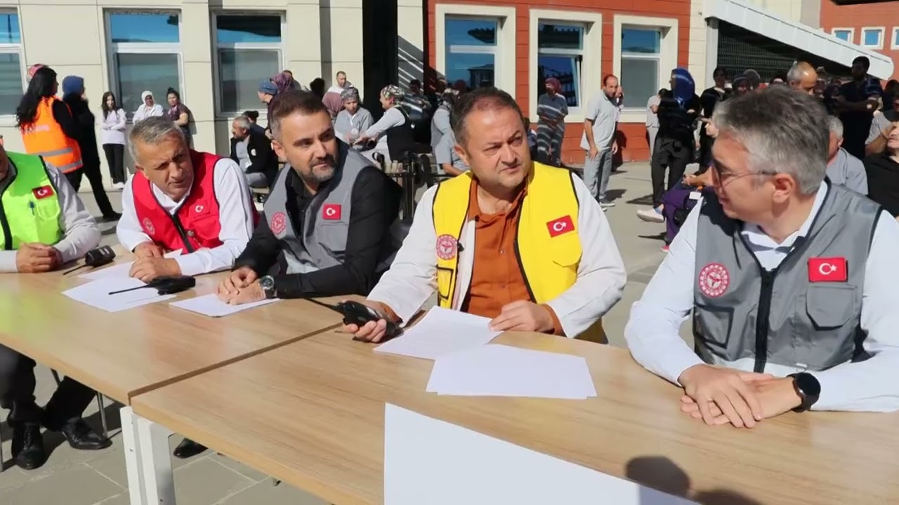 Sivas Numune Hastanesi 2024 yılı Yangın ve KBRN Tatbikatı