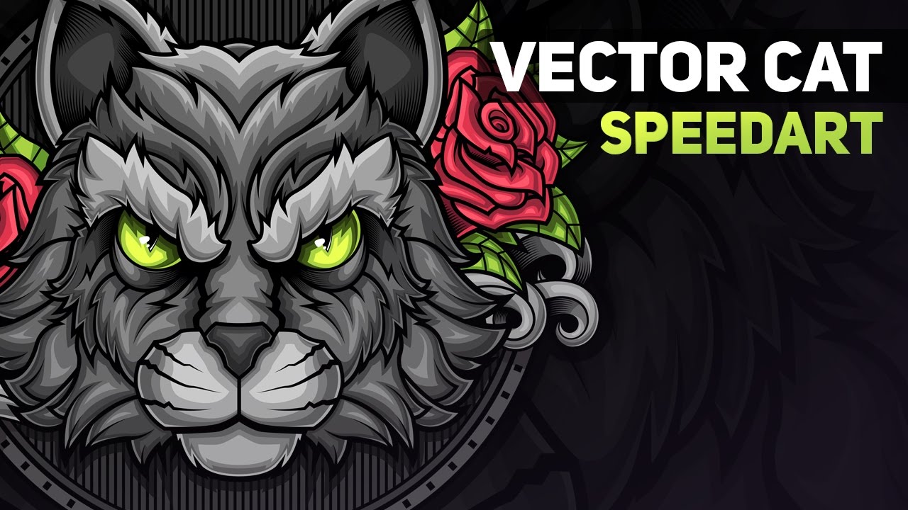 Vector Cat - Illustration (SpeedArt)