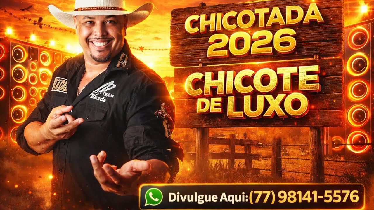 CHICOTE DE LUXO 2026 - CHICOTADA 2026 | Piseiro Atualizado e Estourado 🔥